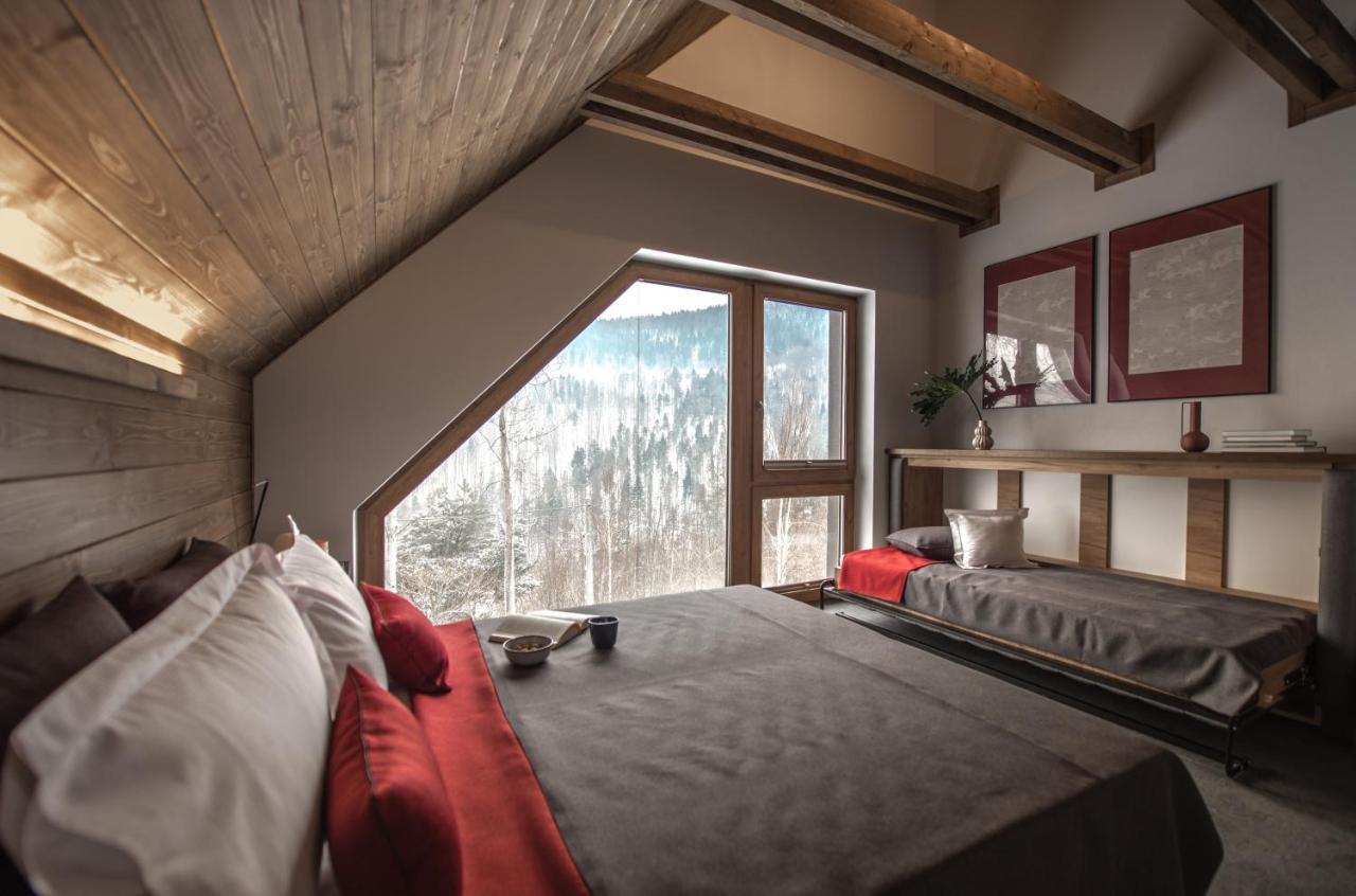 Aspen Deluxe Residence & Aspen Cottage เมียดซิบรอดจิ บิอัลสแก ภายนอก รูปภาพ